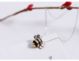 Sterling Silver Bee Necklace