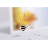 Sterling Silver Bee Necklace