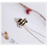 Sterling Silver Bee Necklace